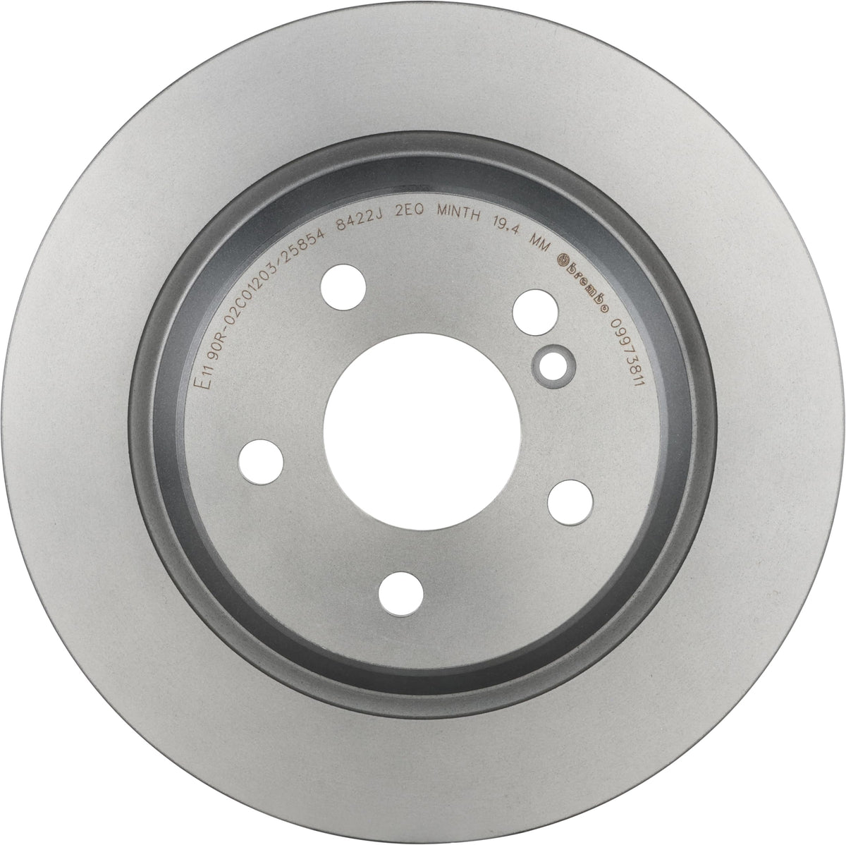 BREMBO 09973811C02 Brembo 09.9738.11 UV Coated vented Rear Brake Rotor MERCEDES-BENZ OE# A2204230212