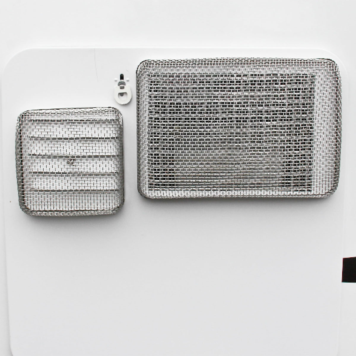 CAMCO 42145 Camco RV Water Heater Vent Screen - Protects The Water Heater Vents from Flying Insect Nests & Features Stainless Steel Mesh - for Atwood 6, Atwood 10 & Suburban 6-6" X 8.5" X 1.3" - 42145