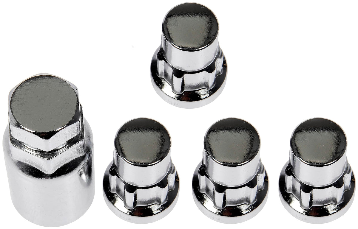 Dorman 712-228 WHEEL NUT LOCK CHROME ACORN SET 1/2-20