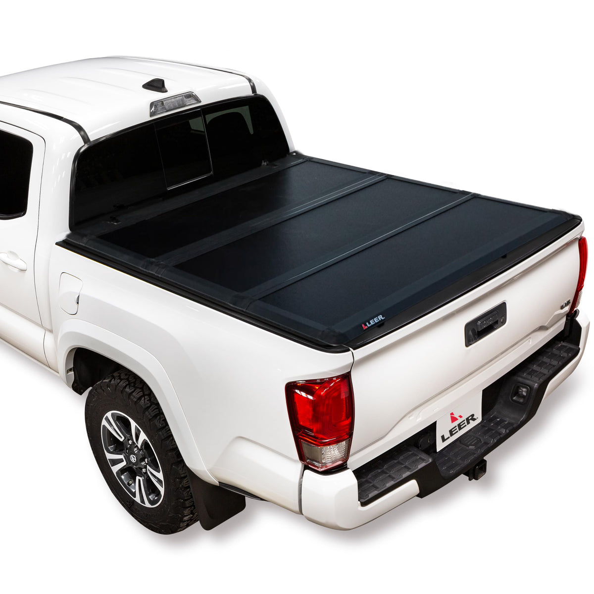 LEER 631337 LEER HF350M 3-Panel Folding Tonneau Cover, Fits 2022-2026 Toyota Tundra with 5'6" Truck Bed