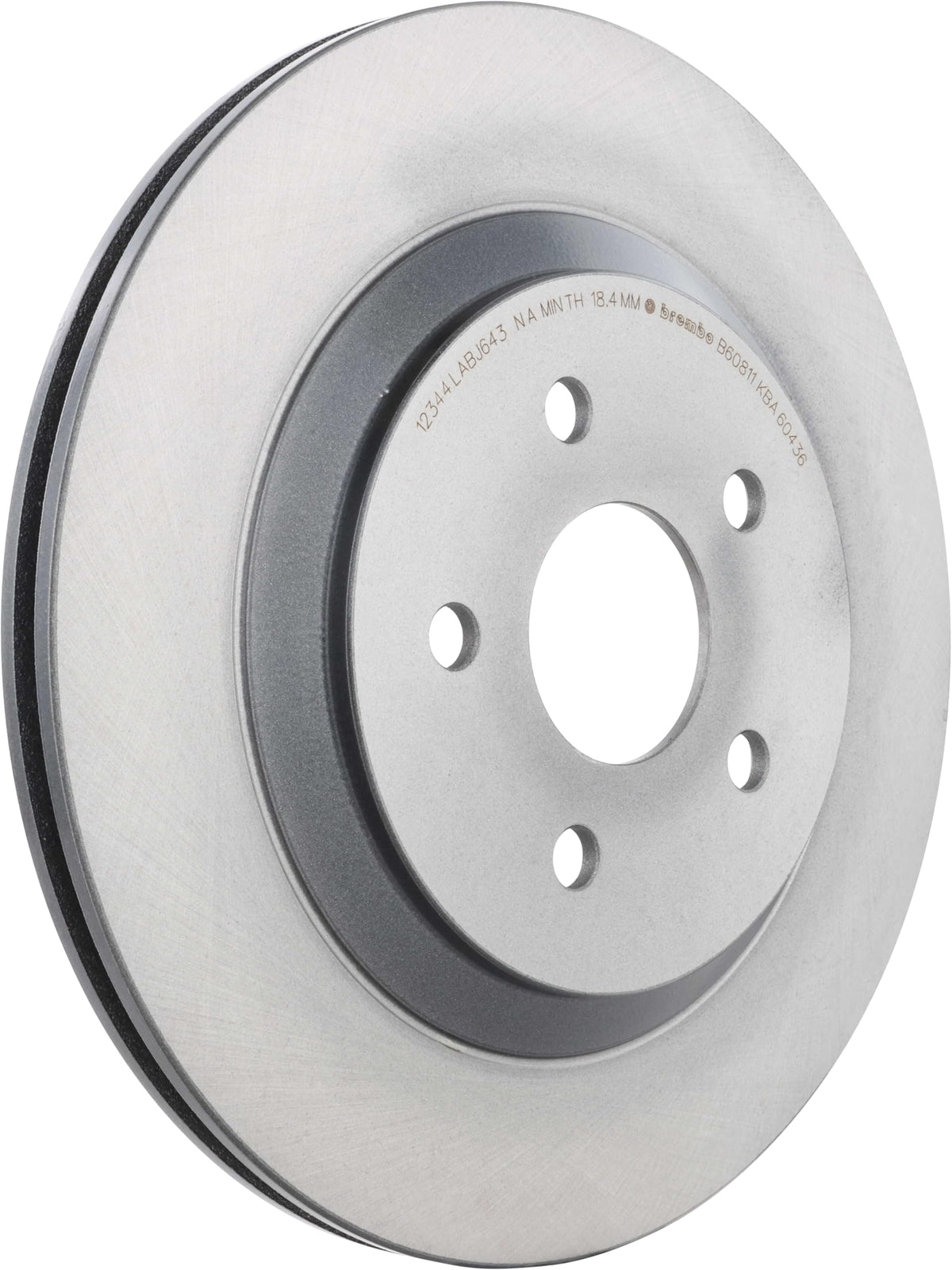 BREMBO 09B60811C02 Brembo 09.B608.11 UV Coated vented Rear Brake Rotor FORD/MERCURY OE# 3F2Z2C026AA