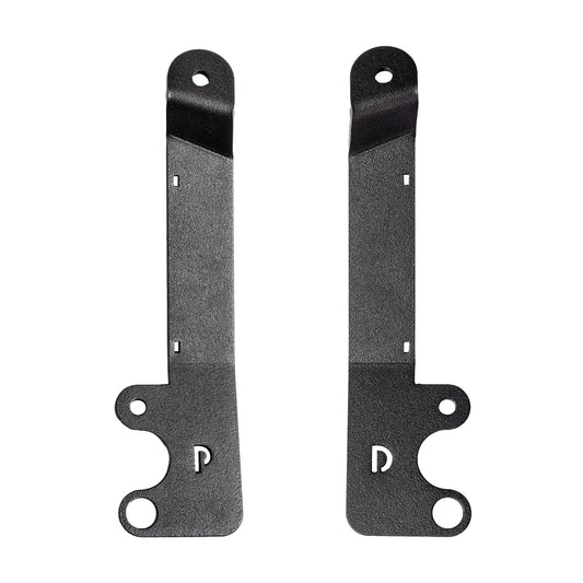 GO RHINO 732345T Go Rhino! Go Rhino - 732345T - Hood Mount Light Brackets - FITS 3X
