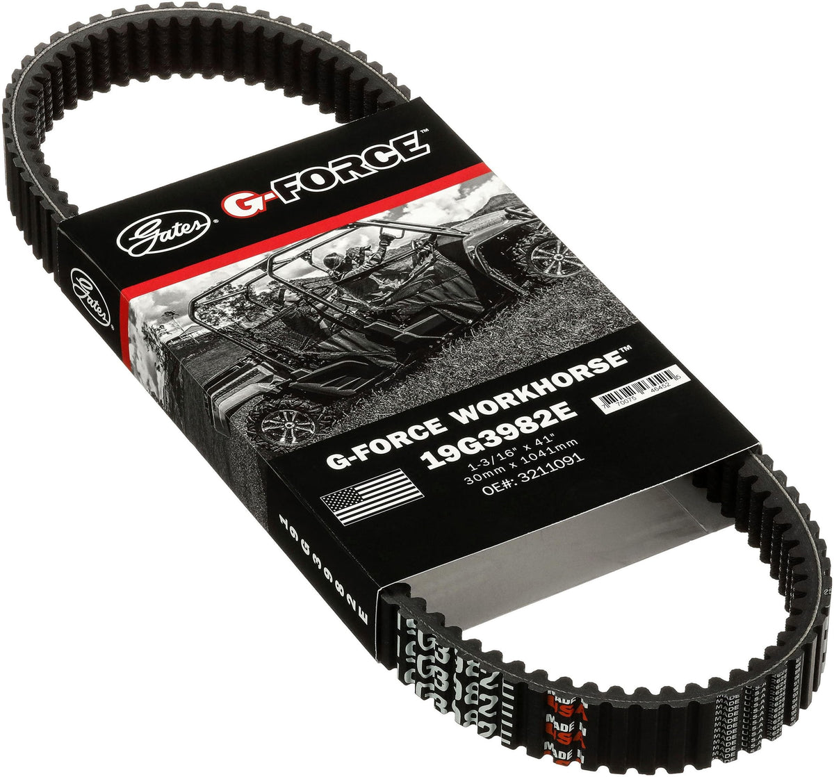 Gates 19G3982E G-Force WorkHorse Continuously Variable