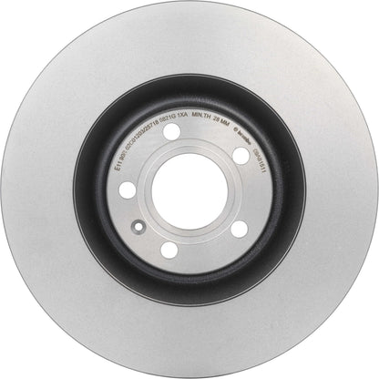 BREMBO 09A81511C02 Brembo 09.A815.11 UV Coated vented Front Brake Rotor AUDI OE# 8E0615301T
