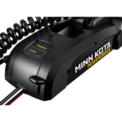 MINN KOTA 1358451 Minn Kota PowerDrive Bow-Mount Electric Trolling Motor with GPS – 55 Lb. Thrust, 54 In. Shaft, Freshwater
