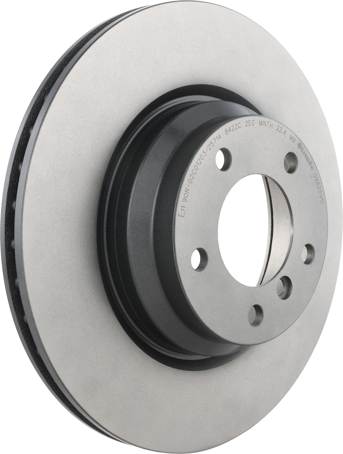 BREMBO 09A25911C02 Brembo 09.A259.11 UV Coated vented Front Brake Rotor BMW/BMW (BRILLIANCE) OE# 34116854999