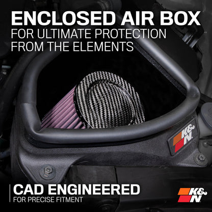 K&N 69-7086TC Cold Air Intake System: High-Flow Air Filter