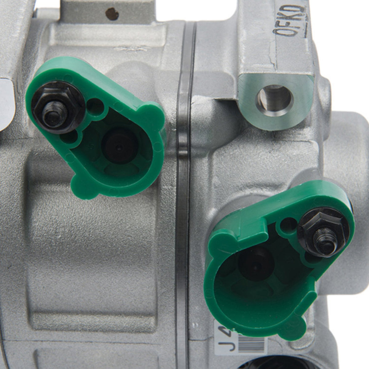 MANDO 10A1087 Mando 10A1087 AC Compressor with Clutch Original Equipment (Pre-filled Oil)