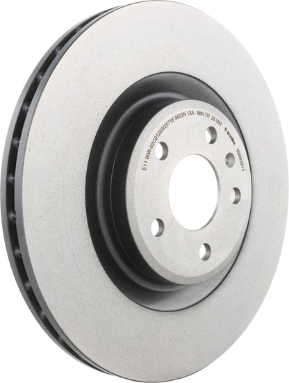 BREMBO 09B03911C02 Brembo 09.B039.11 UV Coated vented Front Brake Rotor AUDI/AUDI (FAW) OE# 8K0615301M