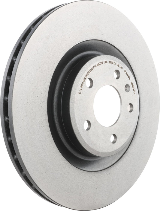 BREMBO 09B03911C02 Brembo 09.B039.11 UV Coated vented Front Brake Rotor AUDI/AUDI (FAW) OE# 8K0615301M