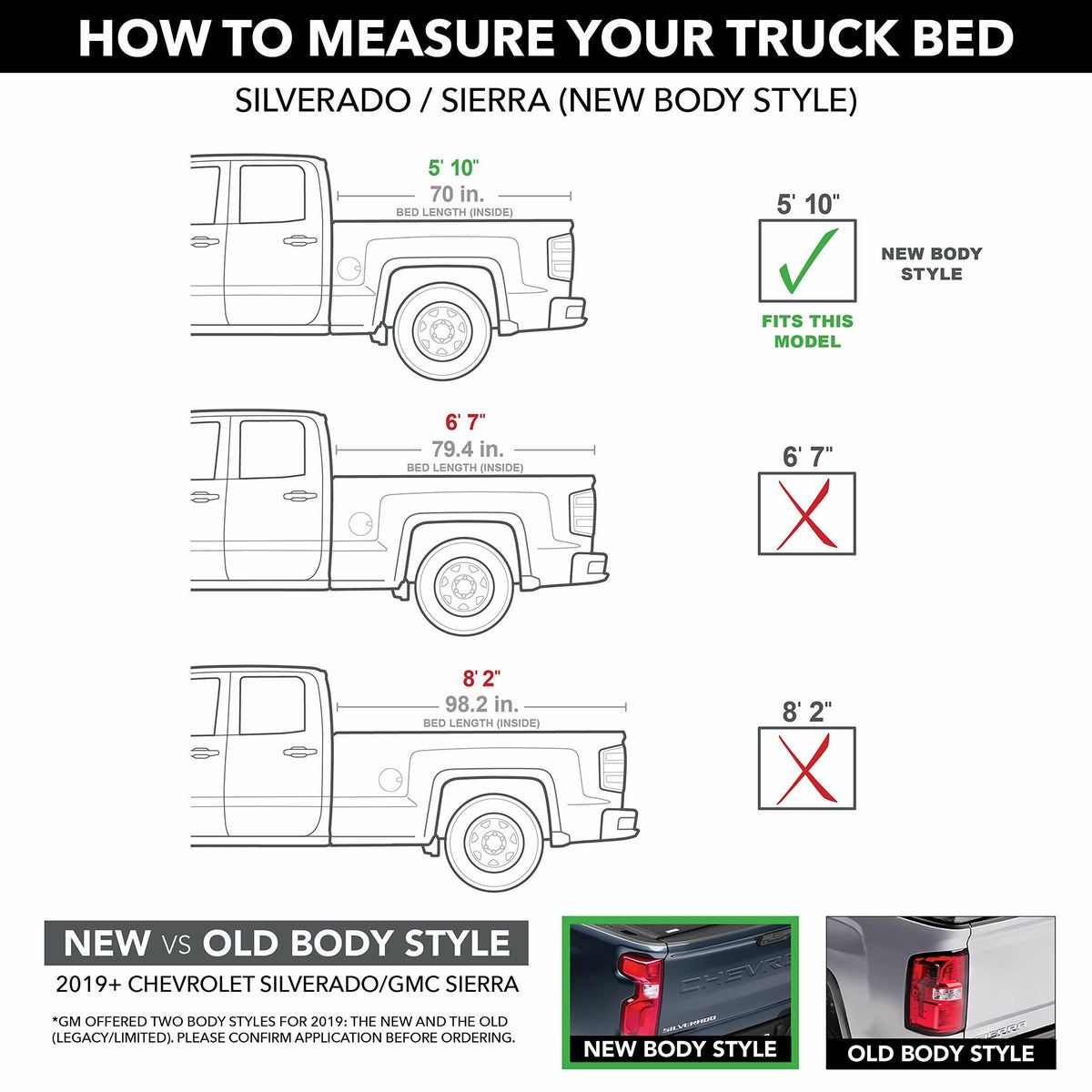 RealTruck UC1178L-G1W RealTruck UnderCover Elite LX One-Piece Truck Bed Tonneau Cover – UC1178L-G1W – Fits 2019 - 2021/2024 Chevy Silverado 1500 G1W(WA140X) - Abalone White (does not fit Carbon Bed) 5' 10" Bed (69.9")