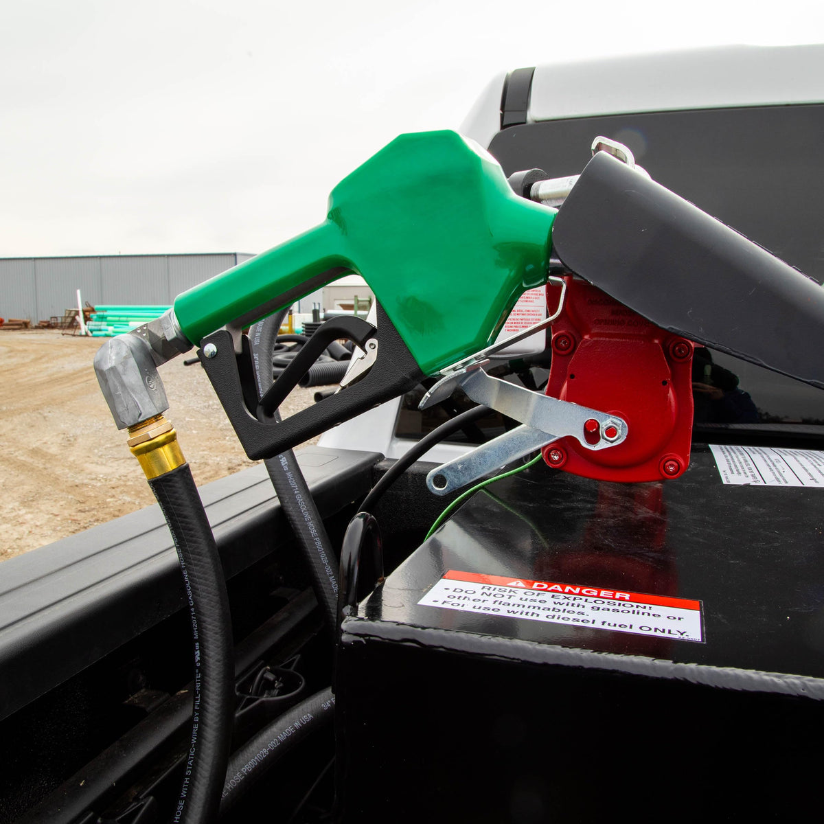 FILL RITE SDN075GAN Fill-Rite SDN075GAN ¾" 3 to 15 GPM Automatic Standard Duty Fuel Transfer Nozzle, Green - For Gasoline, Diesel, Biodiesel up to B20, E15 & Kerosene