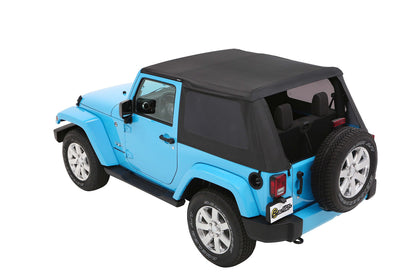 BESTOP 56852-35 Bestop Trektop Black Diamond 5685235 for Jeep Wrangler JK 2-Door 2007-2018