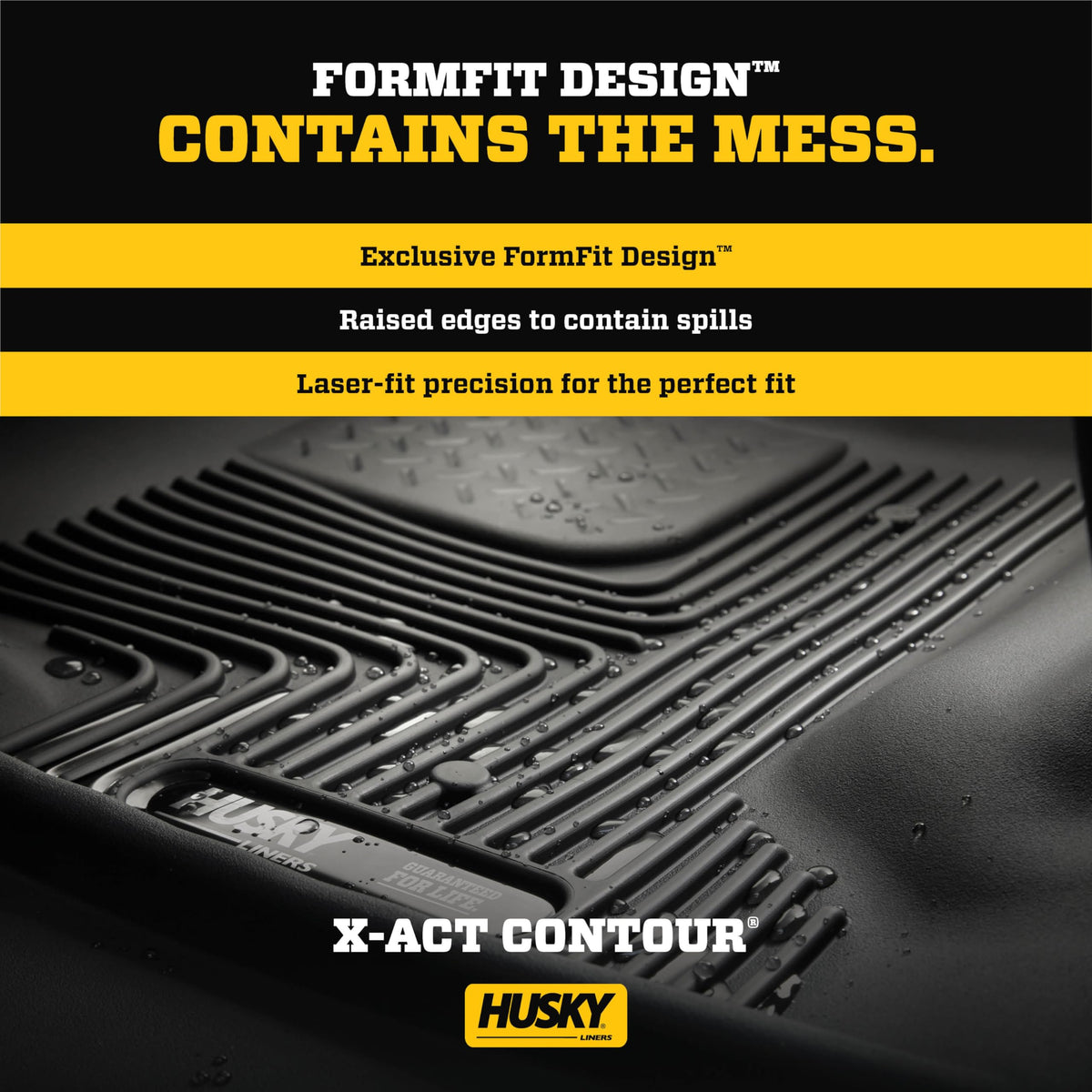Husky Liners 51321 X-act Contour Floor Mats