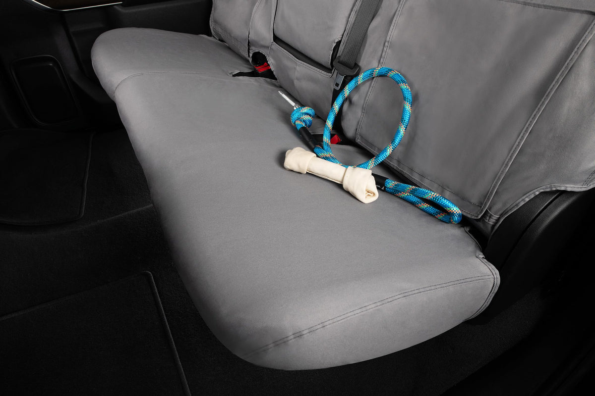 COVERCRAFT SS8462PCGY Covercraft SeatSaver Second Row Polycotton Grey Grey SS8462PCGY