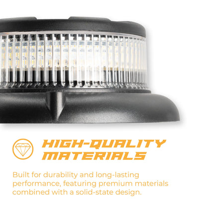Putco 950111 Putco 950111 Hornet Beacon Strobe LED Light - Amber Saftey Lighting - 360-Degree Illumination - IP69K Rated - Universal Fitment