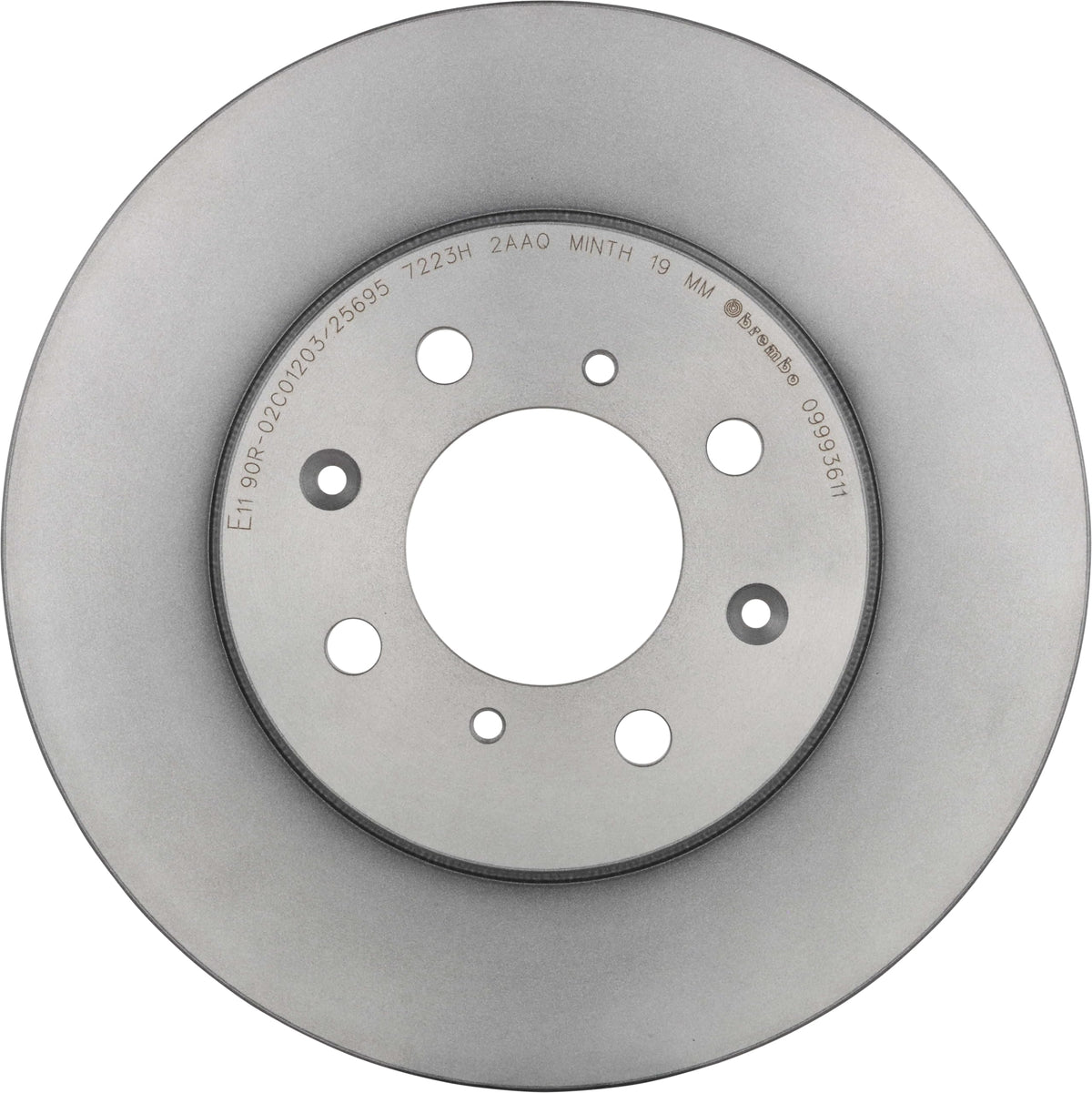 Brembo 09.9936.11 UV Coated vented Front Brake Rotor HONDA/HONDA