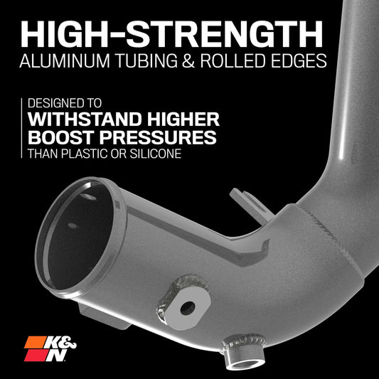K&N FILTER 77-1019KC K&N Cold Air Intake System: High-Flow Air Filter, Increase Performance & Acceleration: Compatible with 2020-2022 Hyundai: Veloster N, 77-1019KC