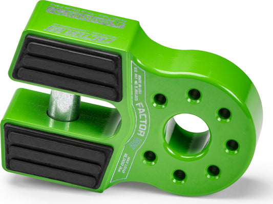 FACTOR 55 00080-08 Factor 55 Flatlink E Closed Winch System, Compatible with All Roller Fairlead License Plate Brackets - Green