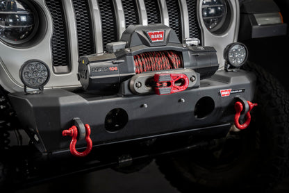 FACTOR 55 00080-01 Factor 55 Flatlink E Closed Winch System, Compatible with All Roller Fairlead License Plate Brackets - Red