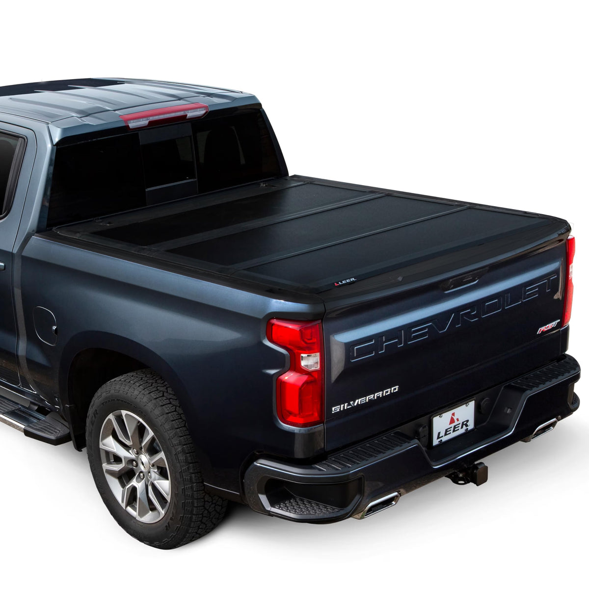 LEER 631120 LEER HF350M 3-Panel Folding Tonneau Cover, Fits 2019 GM Silverado/Sierra Limited Classic Body with 5'8" Truck Bed