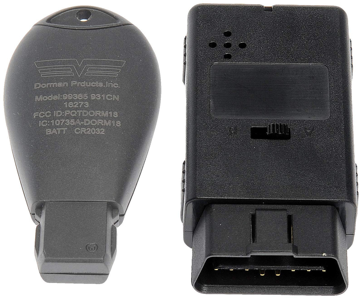 DORMAN 99365 Dorman 99365 Patented Keyless Entry Remote 6 Button Compatible with Select Dodge Models (OE FIX)