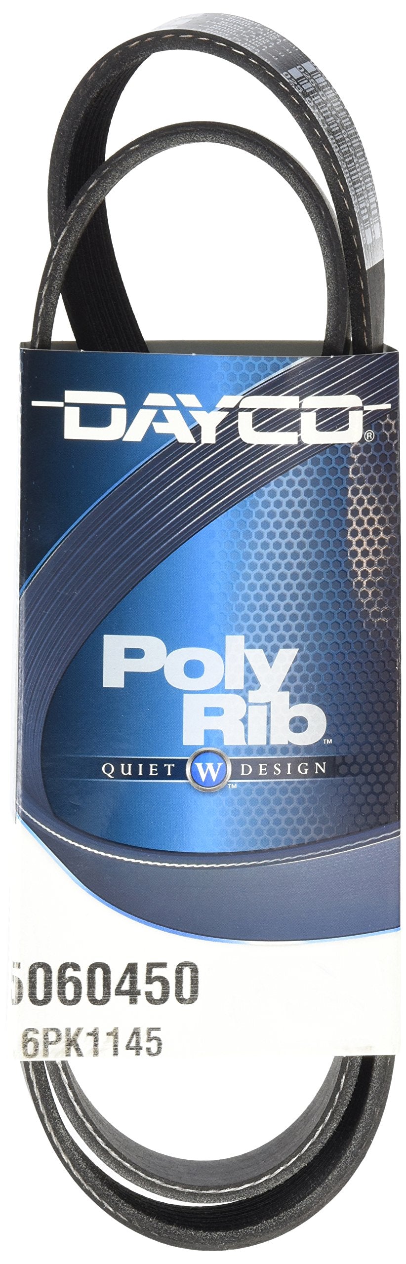 Dayco 5060450 Serpentine Belt Black, Size:- Effective Length