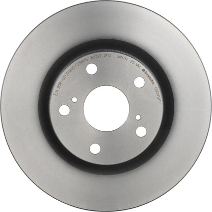 BREMBO 09D45111C02 Brembo 09.D451.11 UV Coated vented Front Brake Rotor TOYOTA/TOYOTA (GAC) OE# 4351206150