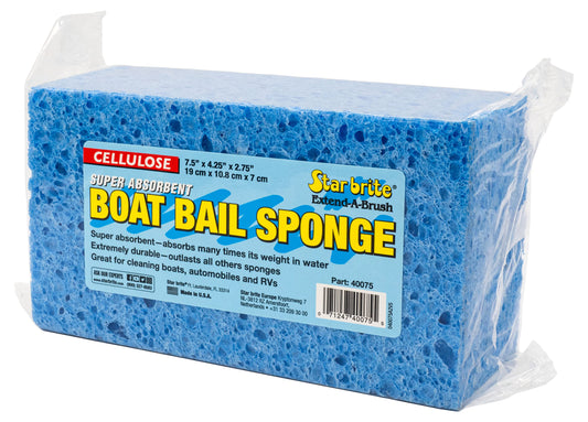 STAR BRITE 040075 STAR BRITE Super Absorbent Cellulose Boat Bail Sponge