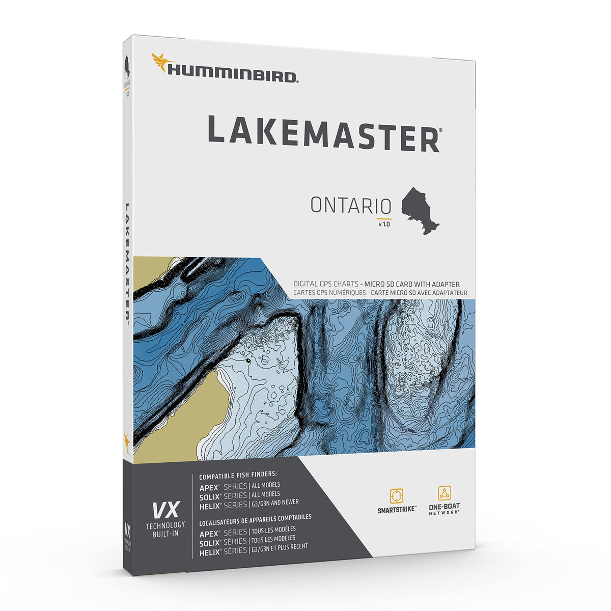 HUMMINBIRD 601020-1 Humminbird 601020-1 LakeMaster - Ontario V1