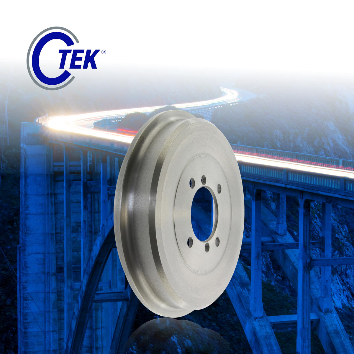 Centric Parts 123.42002 C-Tek Automotive Rear Brake Drum