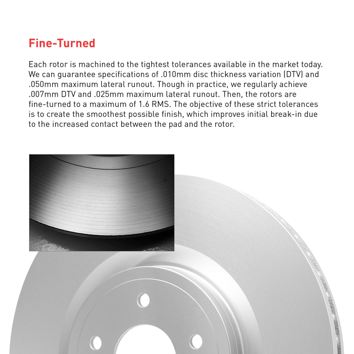 Dynamic Friction 900-74034 Front Brake Rotor