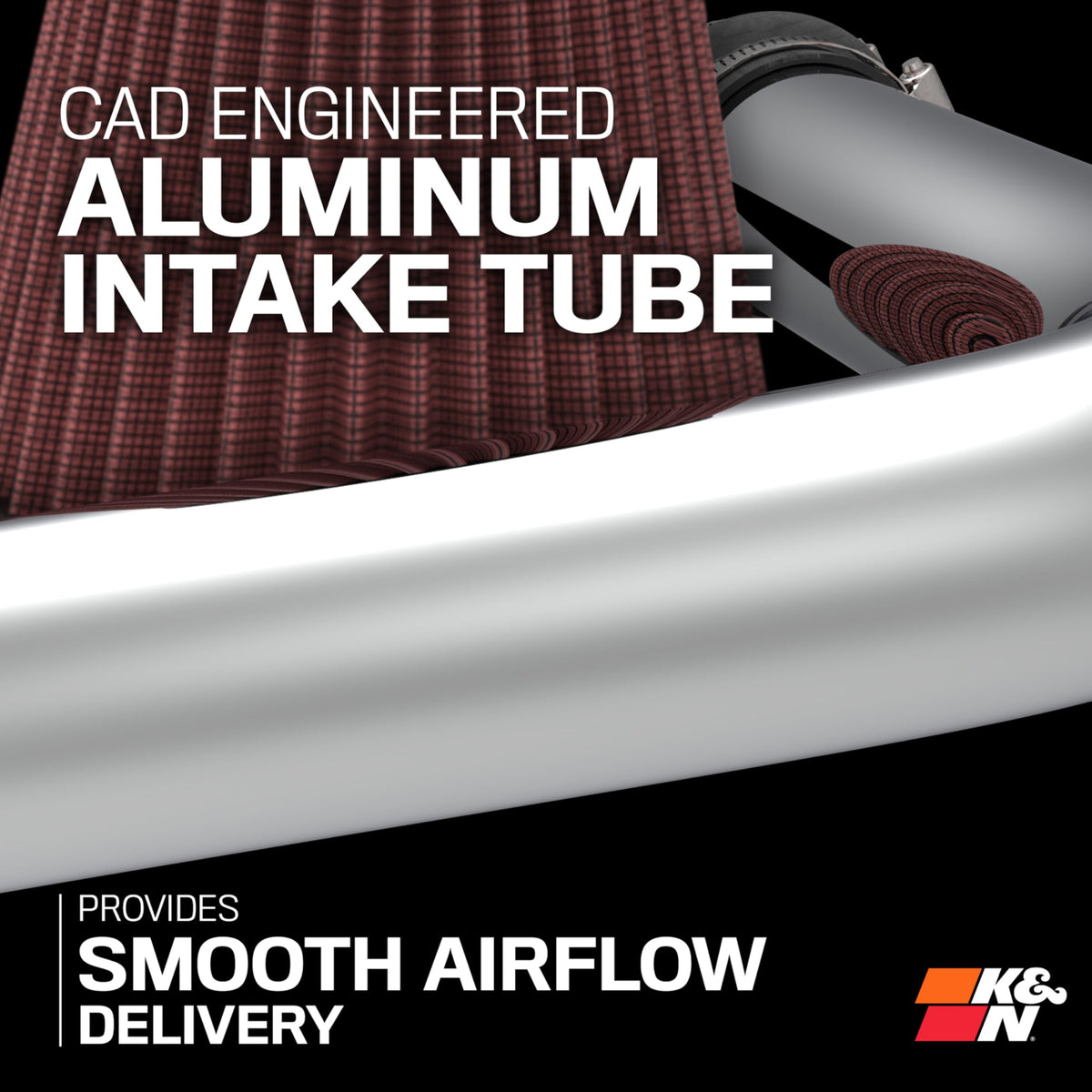 K&N FILTER 77-2575KS K&N Cold Air Intake System: High-Flow Air Filter, Increase Performance & Towing: Compatible with 2011-2019 FORD: Explorer, 77-2575KS