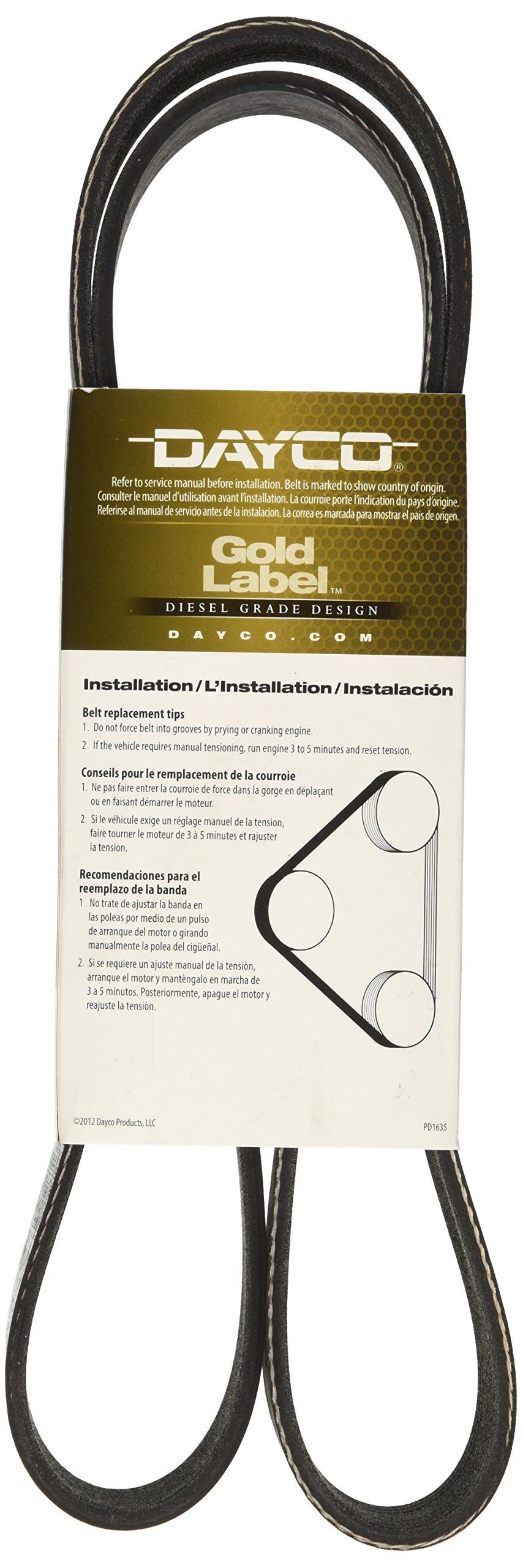 DAYCO 5100518 Dayco 5100518 97-02 INTLVIS 14L