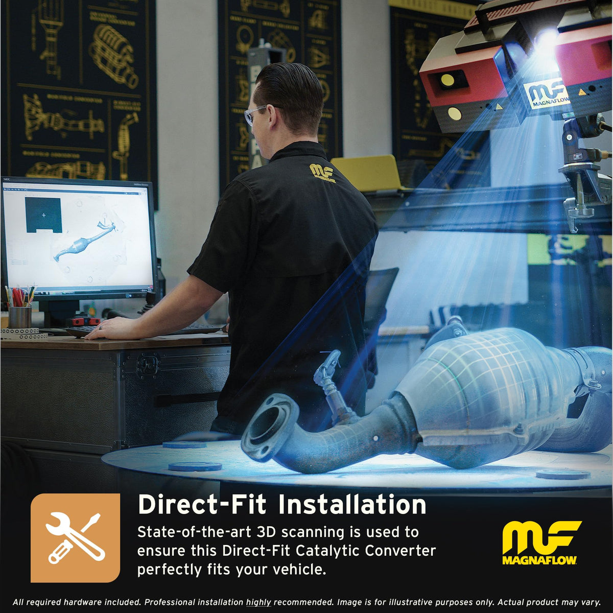 MAGNAFLOW 4551535 MagnaFlow Direct-Fit Catalytic Converter 4551535 (CARB Compliant)