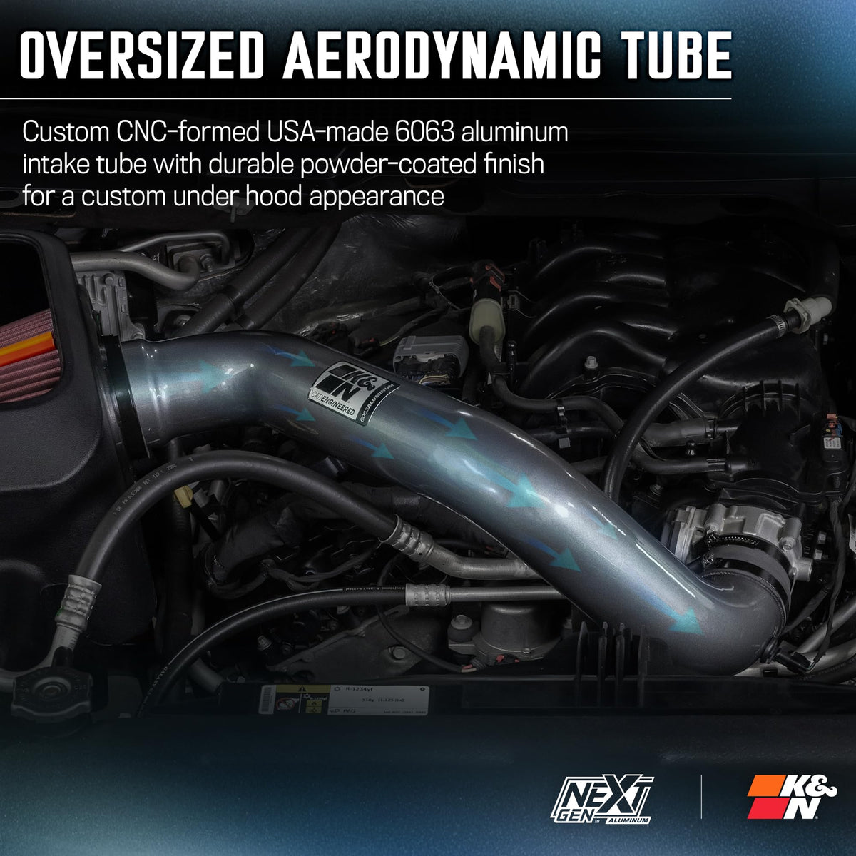 K&N 70-1561 NextGen Aluminum Cold Air Intake System