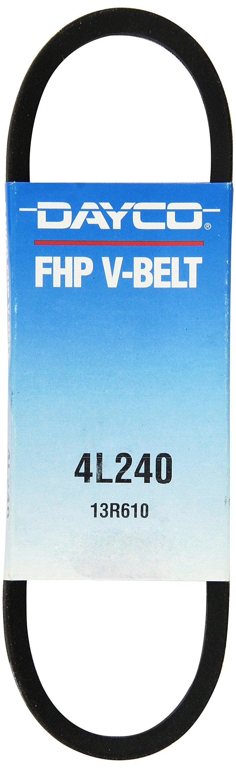 Dayco 4L240 V-Belts, Black