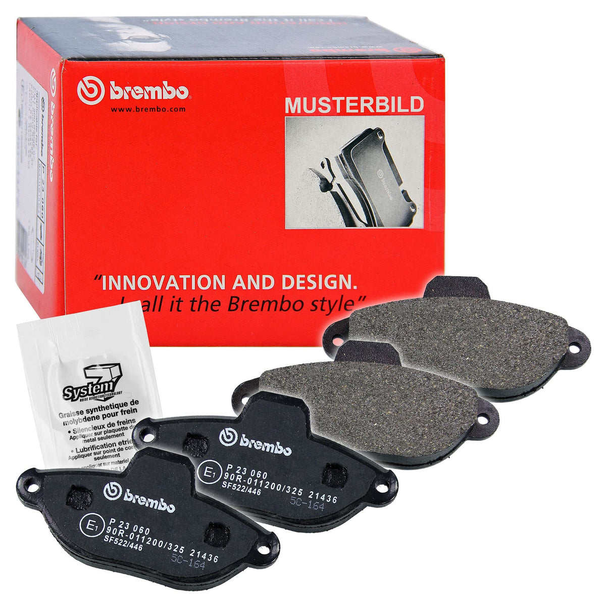 BREMBO P06032 Brembo P06032 Low-Met Rear Disc Brake Pad Set MINI OE# 34216762871