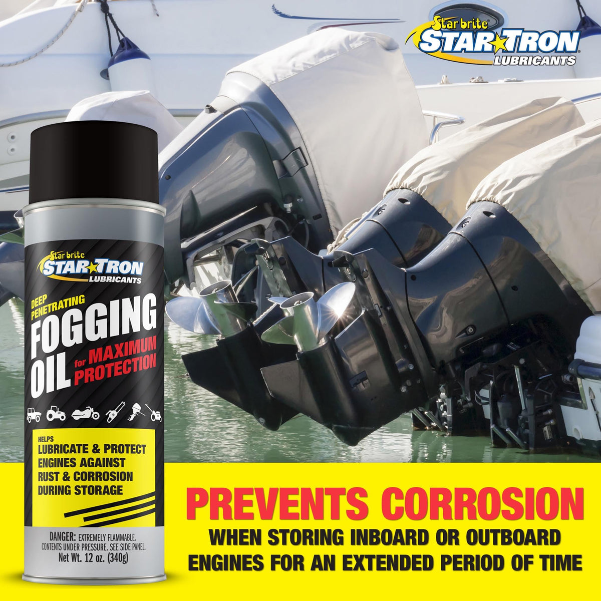 STAR BRITE 084812 STAR BRITE Fogging Oil - Rust & Corrosion Protection