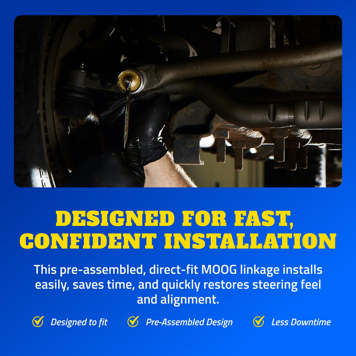 MOOG DS800980A MOOG DS800980A Steering Linkage Assembly for 2006-2008 Dodge Ram 1500