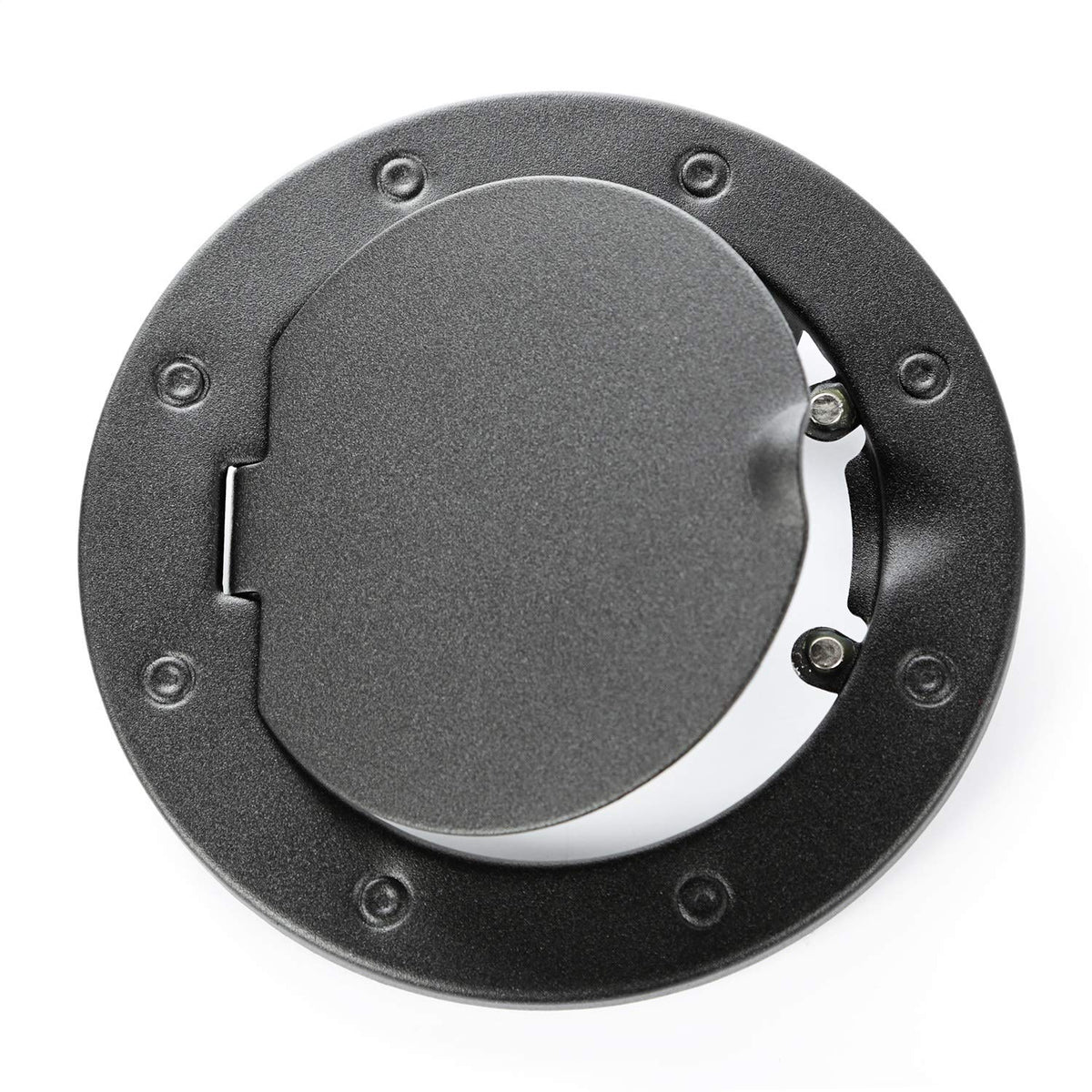 RUGGED RIDGE 11229.05 Rugged Ridge | Gas Cap Door, Non-Locking, Textured Black | 11229.05 | Fits 2007-2018 Jeep Wrangler JK/JKU