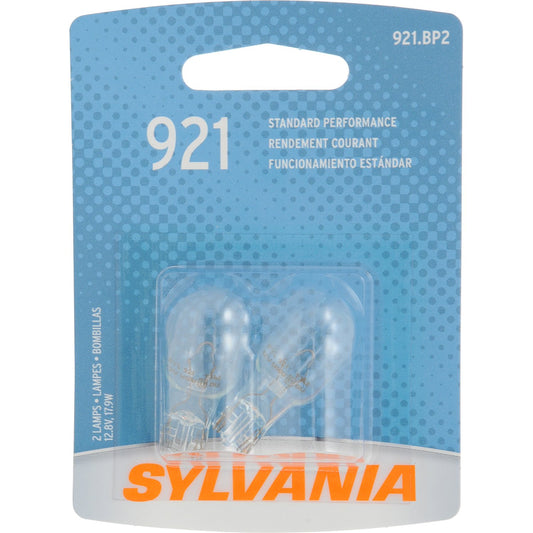 SYLVANIA 921.BP2 SYLVANIA 921 Basic Miniature Bulb, (Contains 2 Bulbs) (921.BP2)