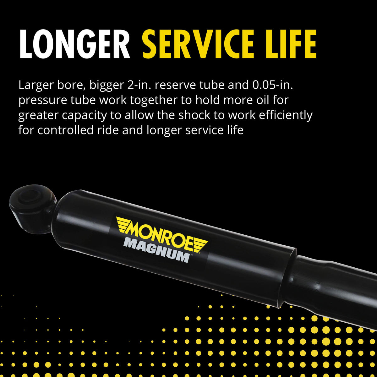 Monroe 550012 Magnum Severe Service Suspension Shock Absorber