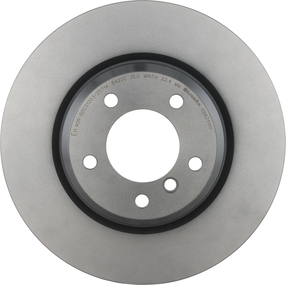 BREMBO 09A25911C02 Brembo 09.A259.11 UV Coated vented Front Brake Rotor BMW/BMW (BRILLIANCE) OE# 34116854999