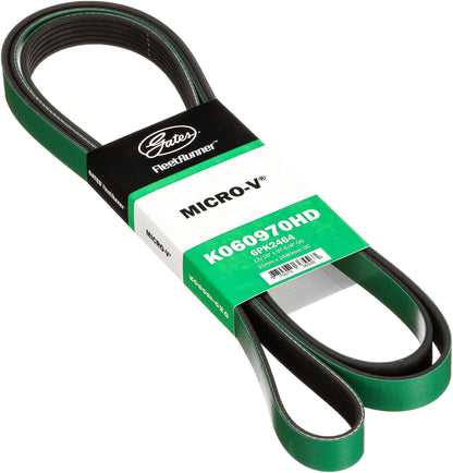 Gates K060970HD Genuine FleetRunner Micro-V Serpentine Drive