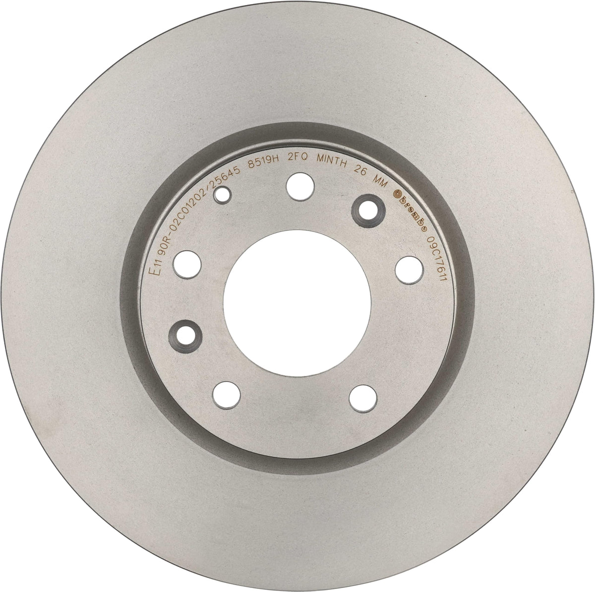 BREMBO 09C17611C02 Brembo 09.C176.11 UV Coated vented Front Brake Rotor MAZDA/MAZDA (FAW) OE# L2063325X