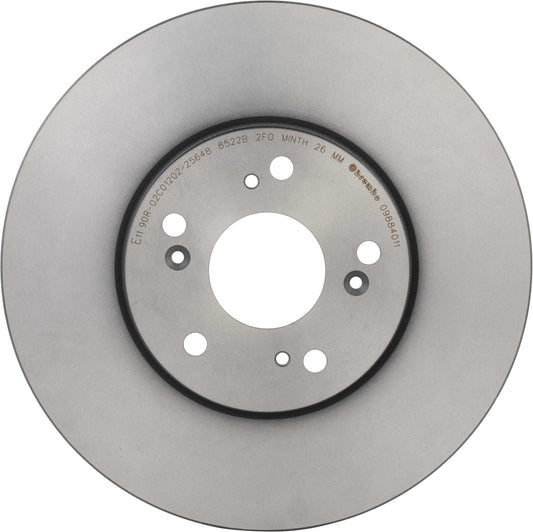 BREMBO 09884011C02 Brembo 09.8840.11 UV Coated Front Disc Brake Rotor