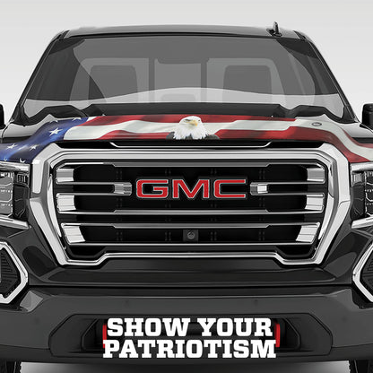 Husky Liners 2818121 Hood Protector w/American Flag