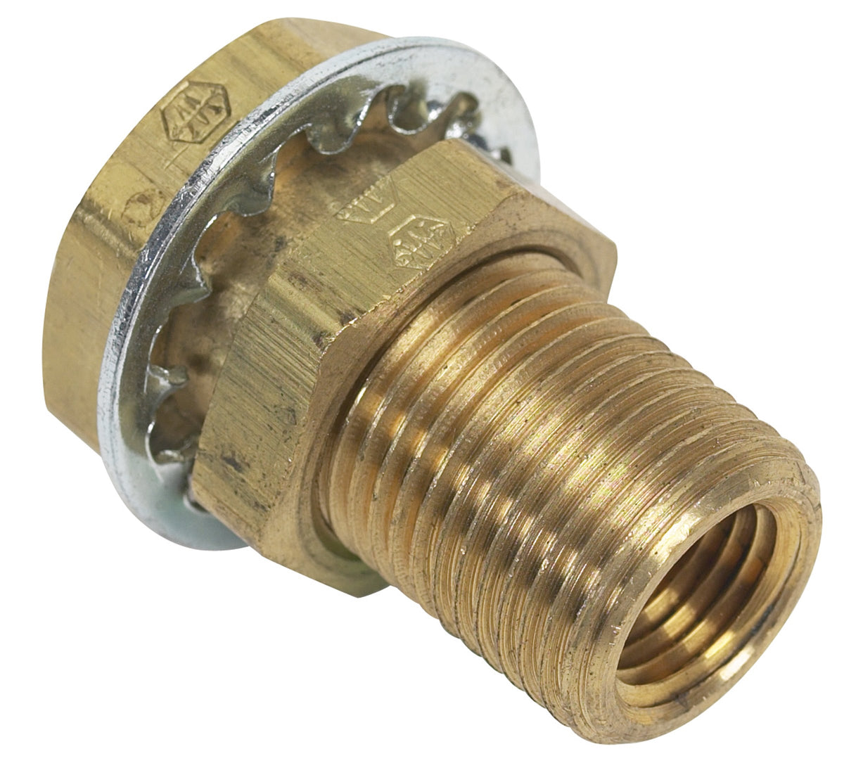 MOELLER 033435-10 Moeller Marine Products Brass Fuel Line Hose Barb (Female 1/4" NPT 1/4")