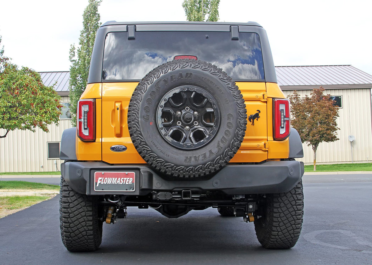 FLOWMASTER 818121 Flowmaster 818121 American Thunder Axle-Back Exhaust System Stainless Single Exit